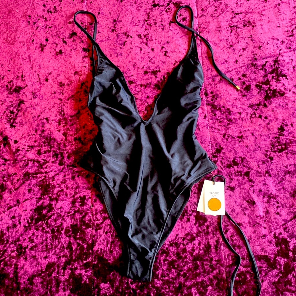 Black swimsuit